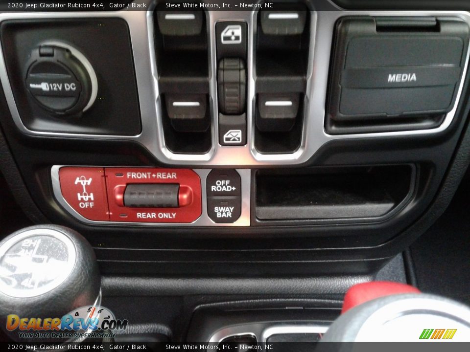 2020 Jeep Gladiator Rubicon 4x4 Gator / Black Photo #28