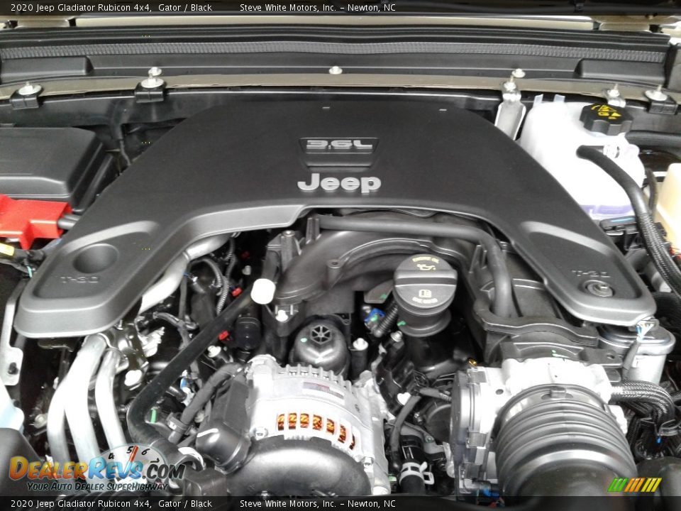 2020 Jeep Gladiator Rubicon 4x4 Gator / Black Photo #32