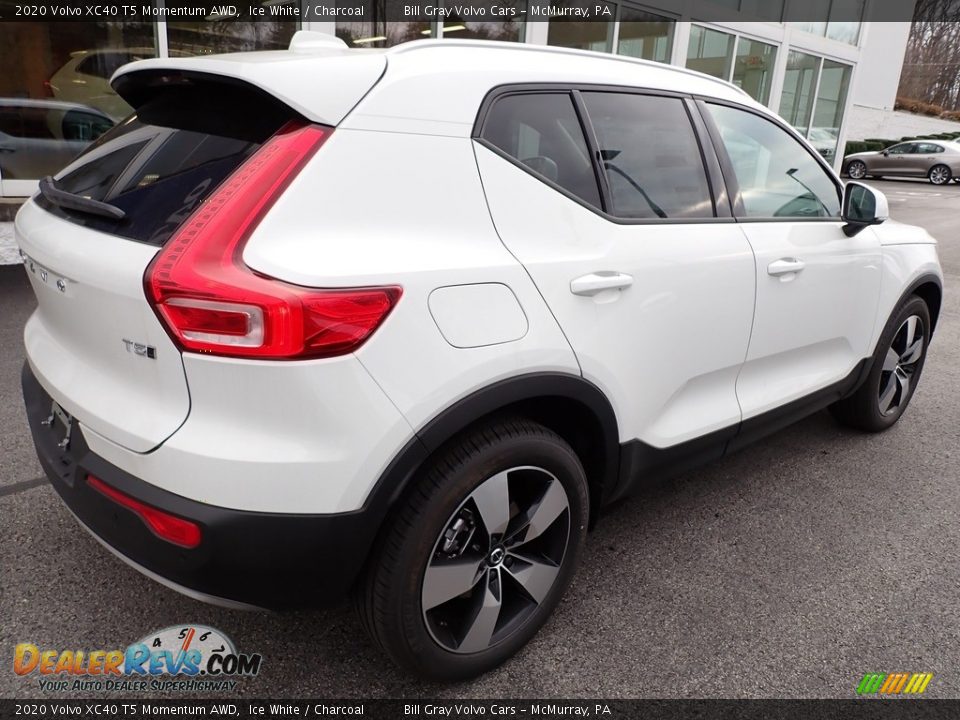 2020 Volvo XC40 T5 Momentum AWD Ice White / Charcoal Photo #2