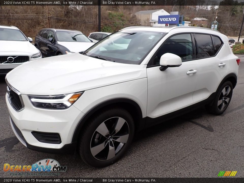 2020 Volvo XC40 T5 Momentum AWD Ice White / Charcoal Photo #5