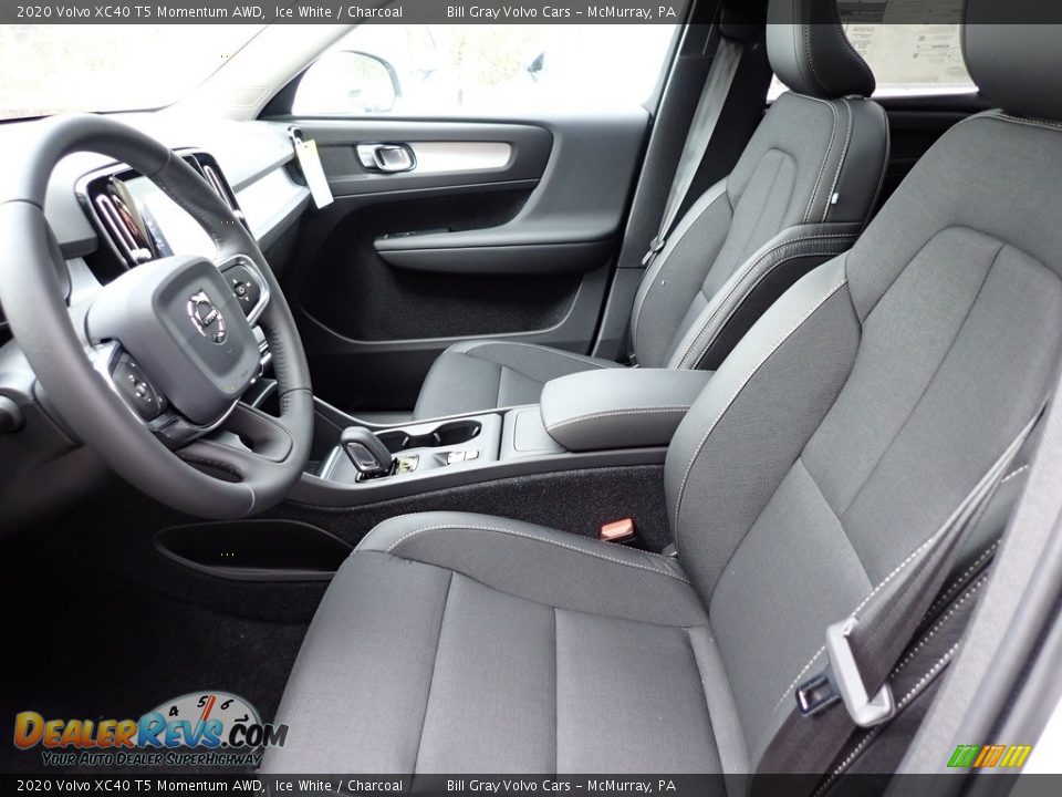 2020 Volvo XC40 T5 Momentum AWD Ice White / Charcoal Photo #7