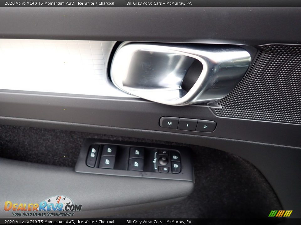 2020 Volvo XC40 T5 Momentum AWD Ice White / Charcoal Photo #10