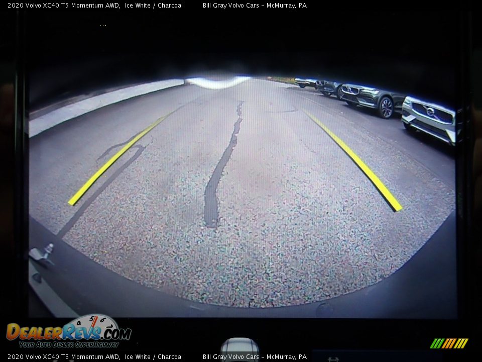 2020 Volvo XC40 T5 Momentum AWD Ice White / Charcoal Photo #14