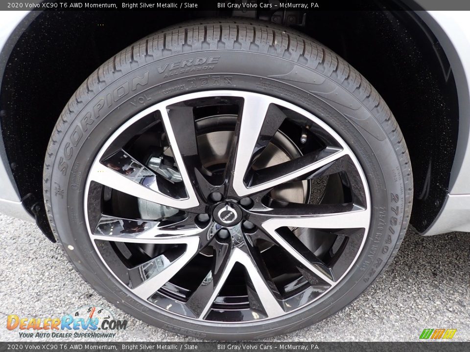 2020 Volvo XC90 T6 AWD Momentum Wheel Photo #6