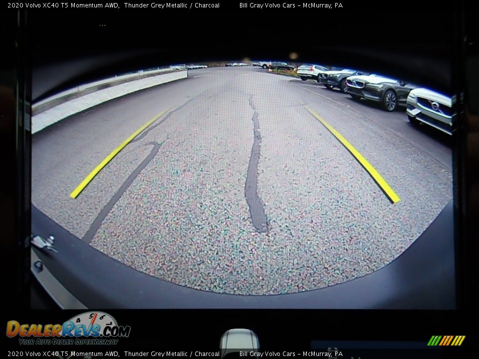2020 Volvo XC40 T5 Momentum AWD Thunder Grey Metallic / Charcoal Photo #14