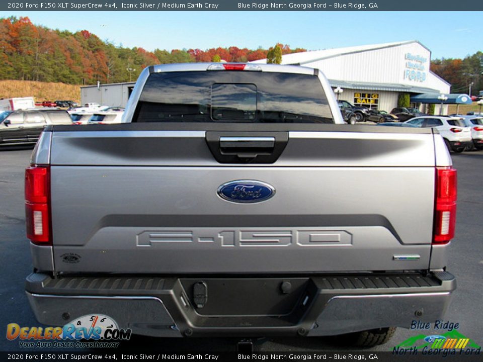 2020 Ford F150 XLT SuperCrew 4x4 Iconic Silver / Medium Earth Gray Photo #4