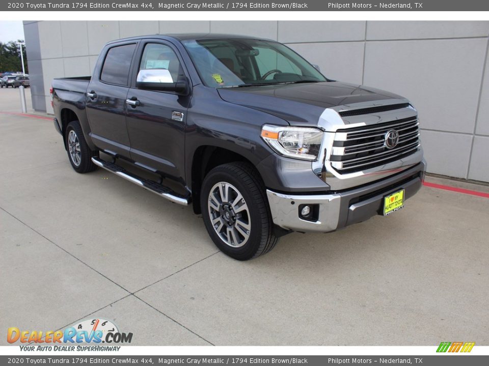 2020 Toyota Tundra 1794 Edition CrewMax 4x4 Magnetic Gray Metallic / 1794 Edition Brown/Black Photo #2