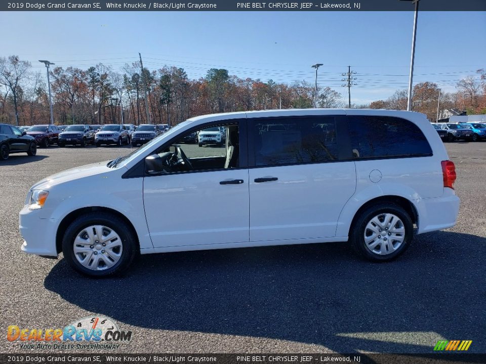 2019 Dodge Grand Caravan SE White Knuckle / Black/Light Graystone Photo #3