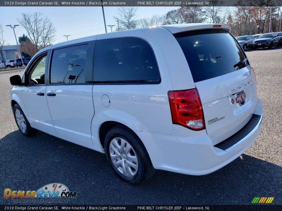 2019 Dodge Grand Caravan SE White Knuckle / Black/Light Graystone Photo #4