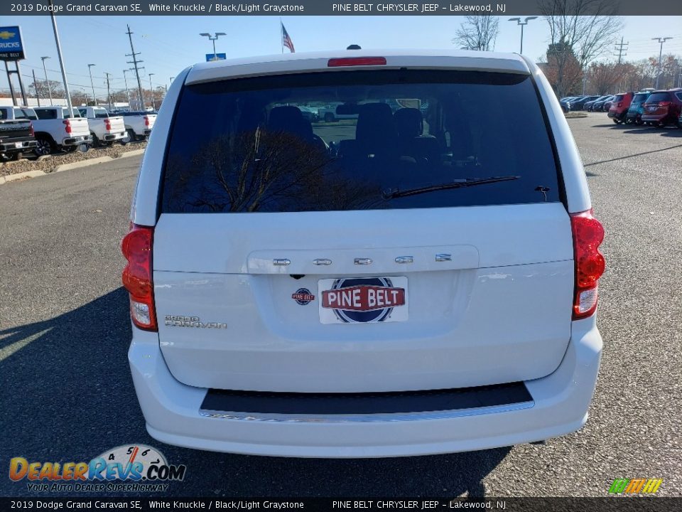 2019 Dodge Grand Caravan SE White Knuckle / Black/Light Graystone Photo #5