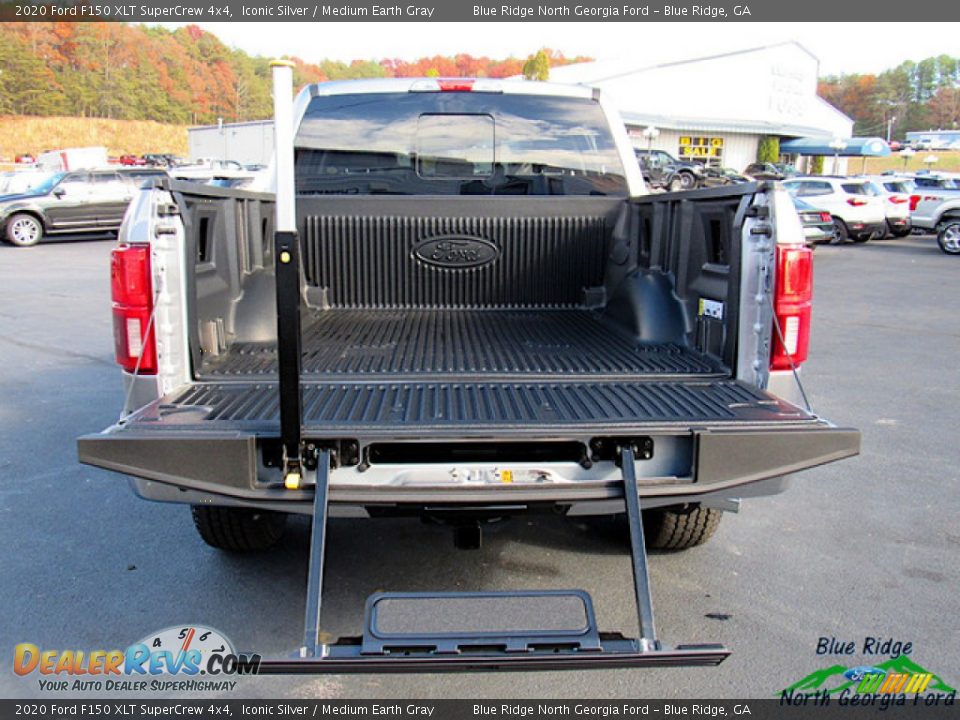 2020 Ford F150 XLT SuperCrew 4x4 Iconic Silver / Medium Earth Gray Photo #13