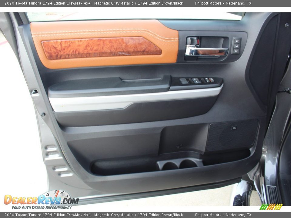 2020 Toyota Tundra 1794 Edition CrewMax 4x4 Magnetic Gray Metallic / 1794 Edition Brown/Black Photo #9