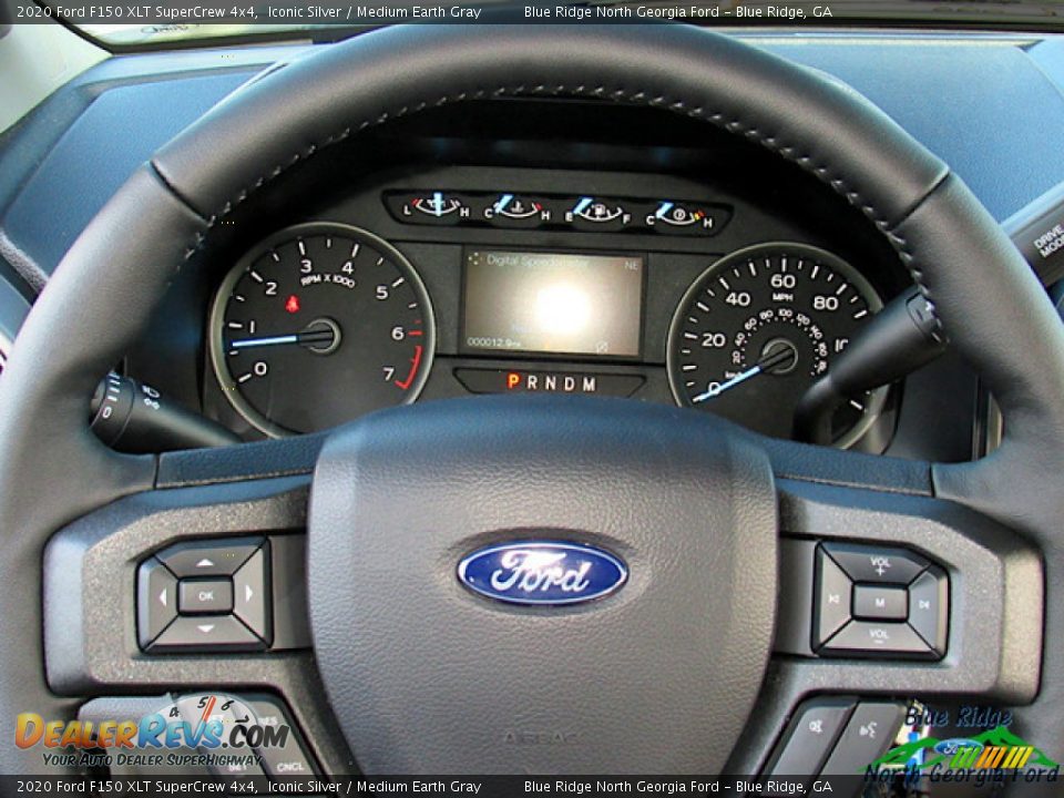 2020 Ford F150 XLT SuperCrew 4x4 Iconic Silver / Medium Earth Gray Photo #17