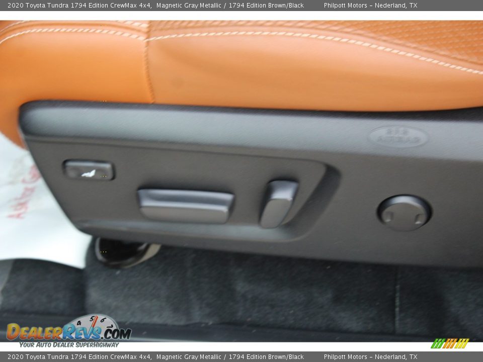 2020 Toyota Tundra 1794 Edition CrewMax 4x4 Magnetic Gray Metallic / 1794 Edition Brown/Black Photo #11