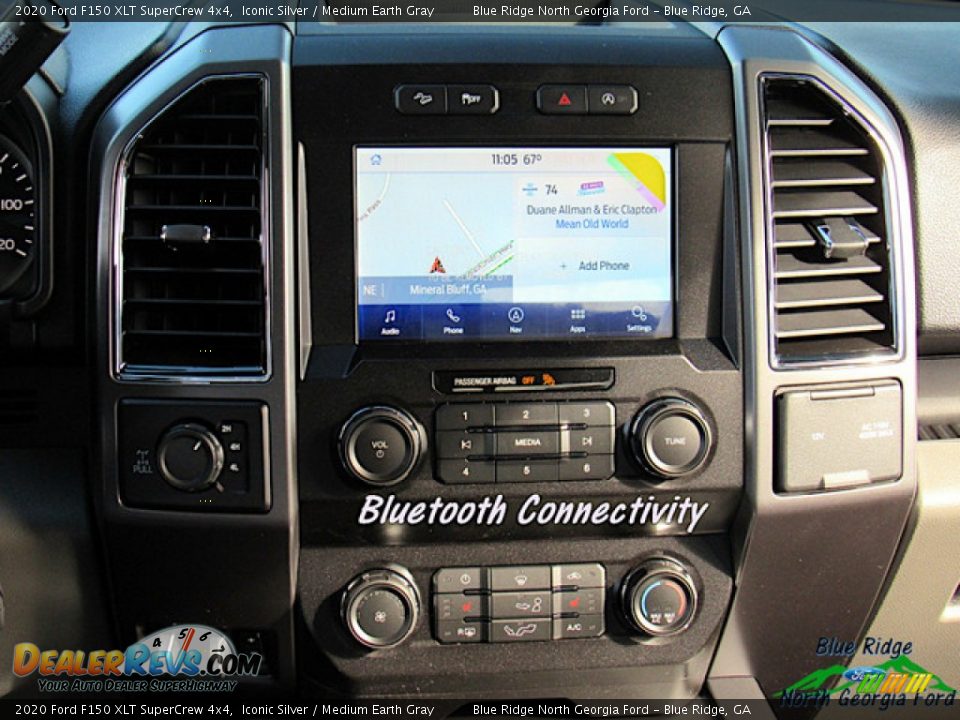 2020 Ford F150 XLT SuperCrew 4x4 Iconic Silver / Medium Earth Gray Photo #18