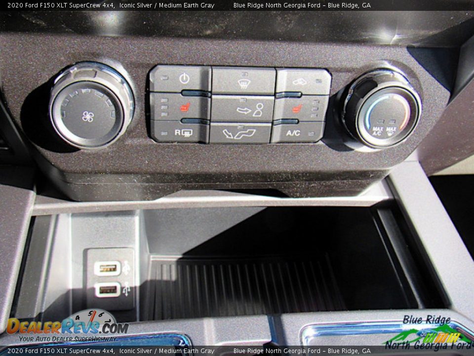 2020 Ford F150 XLT SuperCrew 4x4 Iconic Silver / Medium Earth Gray Photo #22