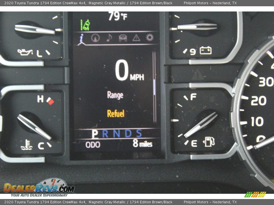2020 Toyota Tundra 1794 Edition CrewMax 4x4 Gauges Photo #15
