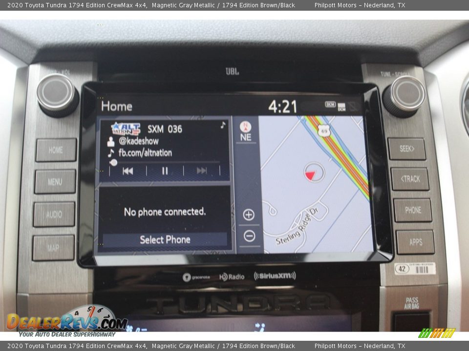 Navigation of 2020 Toyota Tundra 1794 Edition CrewMax 4x4 Photo #16