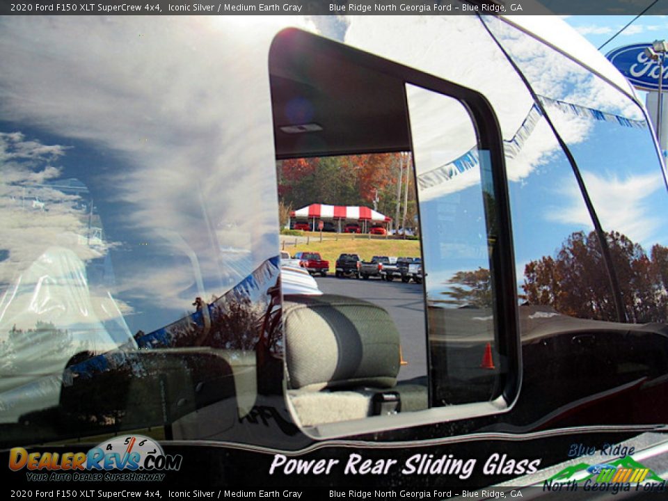 2020 Ford F150 XLT SuperCrew 4x4 Iconic Silver / Medium Earth Gray Photo #25