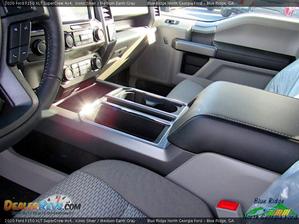 2020 Ford F150 XLT SuperCrew 4x4 Iconic Silver / Medium Earth Gray Photo #27