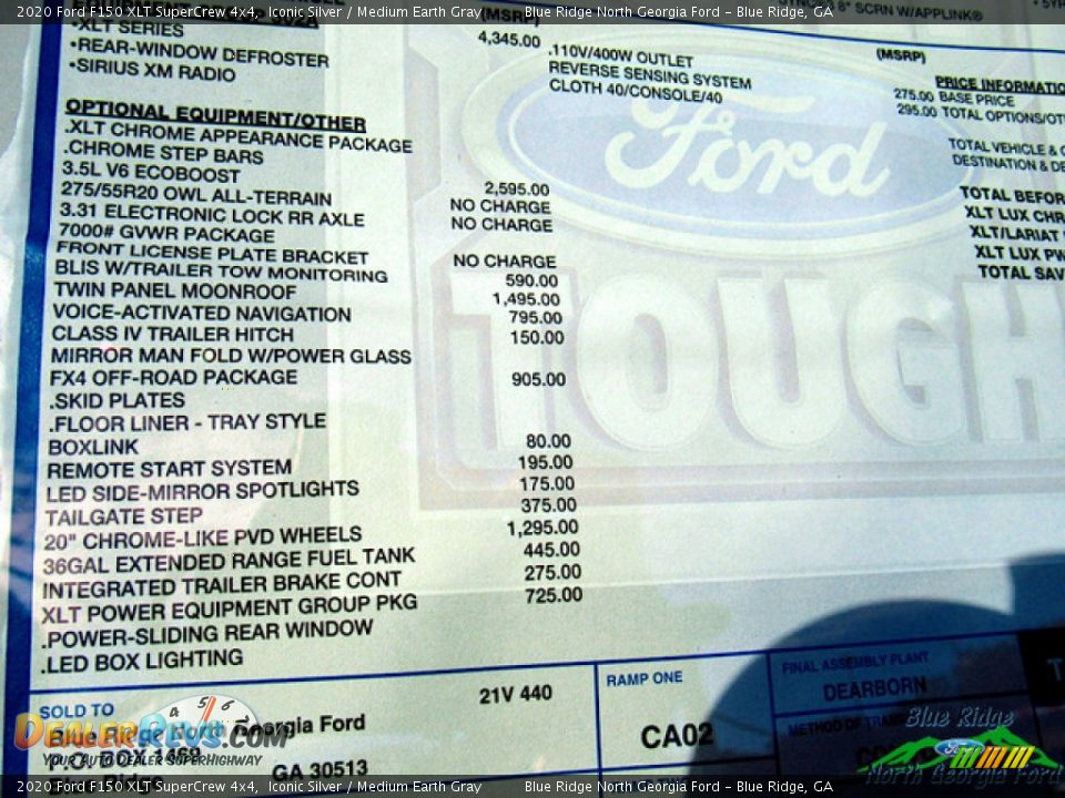 2020 Ford F150 XLT SuperCrew 4x4 Iconic Silver / Medium Earth Gray Photo #28