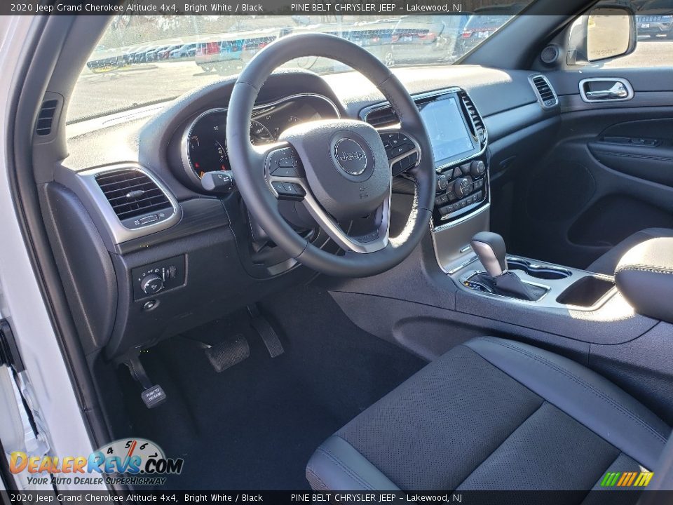 2020 Jeep Grand Cherokee Altitude 4x4 Bright White / Black Photo #7