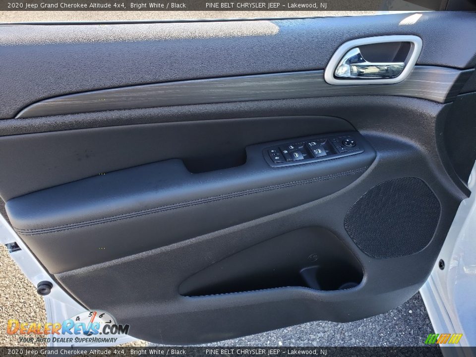 2020 Jeep Grand Cherokee Altitude 4x4 Bright White / Black Photo #8