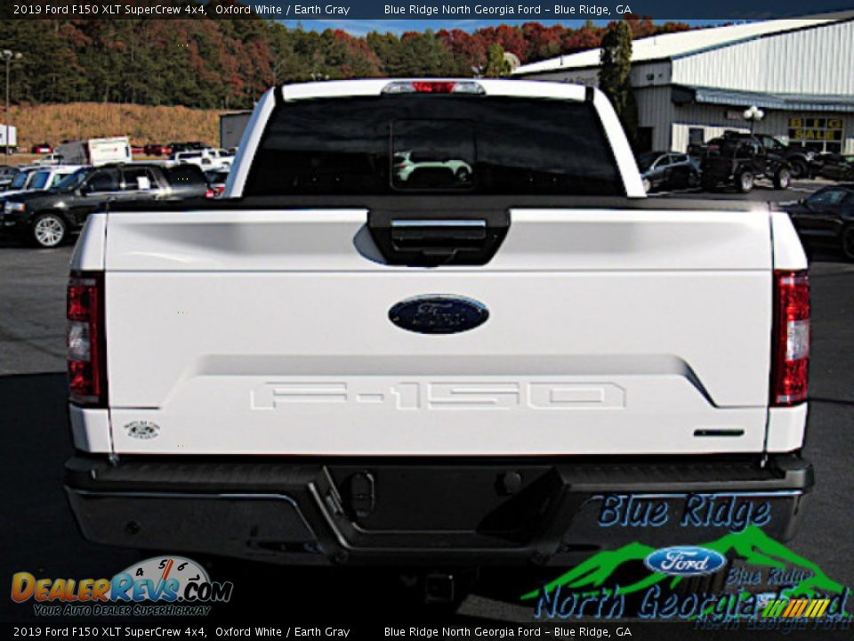 2019 Ford F150 XLT SuperCrew 4x4 Oxford White / Earth Gray Photo #4