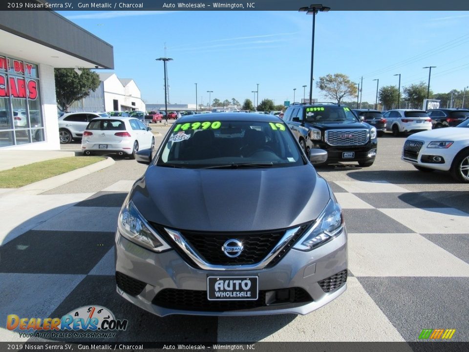 2019 Nissan Sentra SV Gun Metallic / Charcoal Photo #2