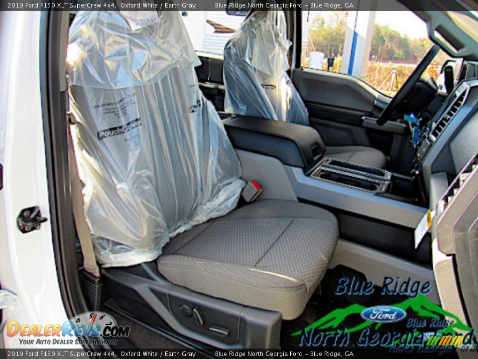 2019 Ford F150 XLT SuperCrew 4x4 Oxford White / Earth Gray Photo #11