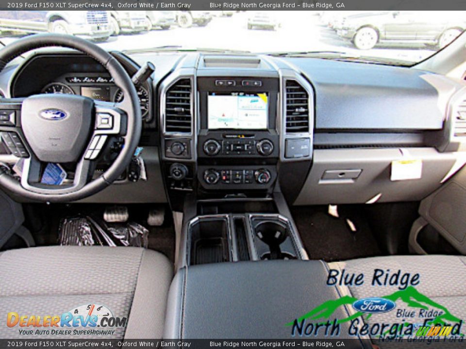 2019 Ford F150 XLT SuperCrew 4x4 Oxford White / Earth Gray Photo #15