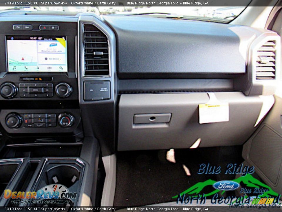 2019 Ford F150 XLT SuperCrew 4x4 Oxford White / Earth Gray Photo #16