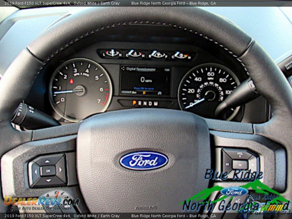 2019 Ford F150 XLT SuperCrew 4x4 Oxford White / Earth Gray Photo #17