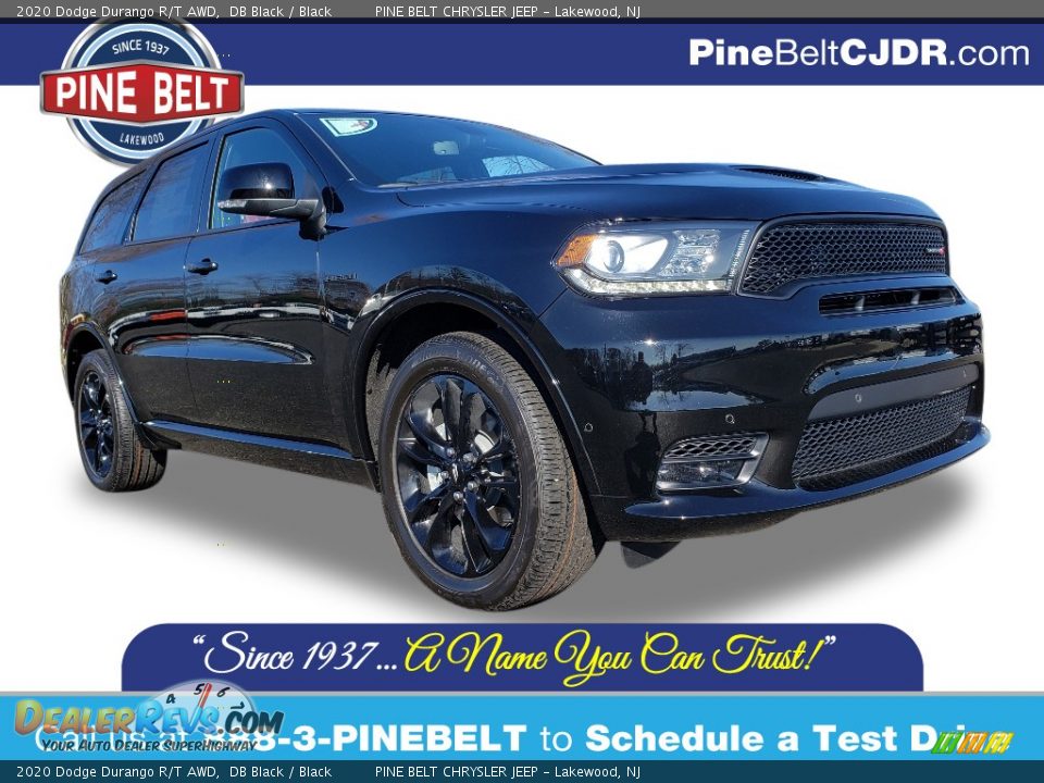 2020 Dodge Durango R/T AWD DB Black / Black Photo #1