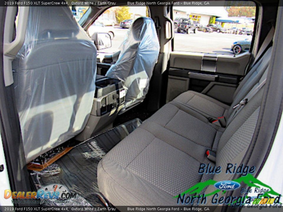 2019 Ford F150 XLT SuperCrew 4x4 Oxford White / Earth Gray Photo #31