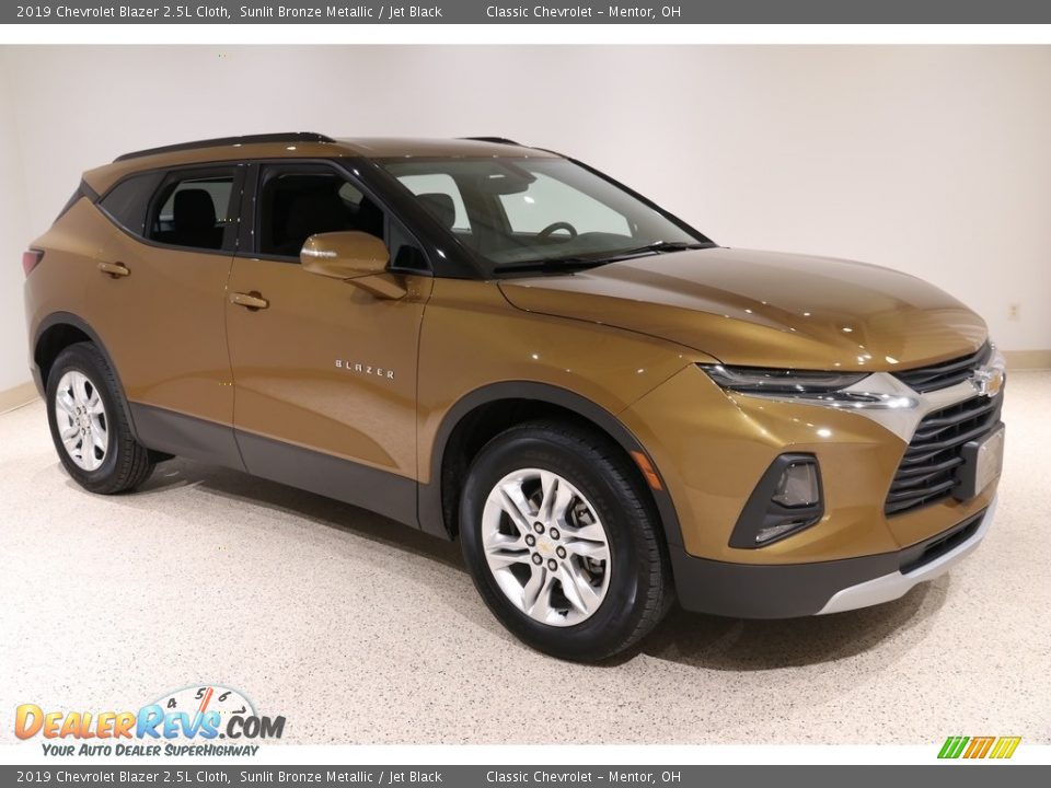 2019 Chevrolet Blazer 2.5L Cloth Sunlit Bronze Metallic / Jet Black Photo #1