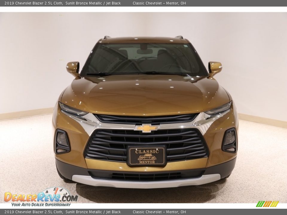 2019 Chevrolet Blazer 2.5L Cloth Sunlit Bronze Metallic / Jet Black Photo #2