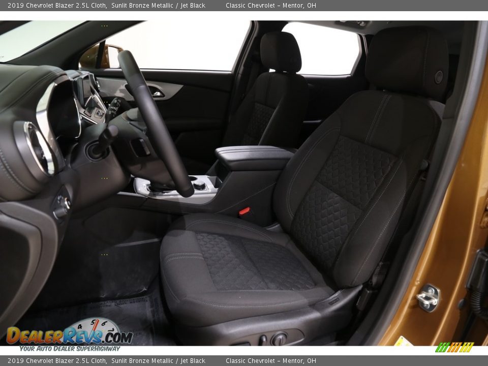 2019 Chevrolet Blazer 2.5L Cloth Sunlit Bronze Metallic / Jet Black Photo #5
