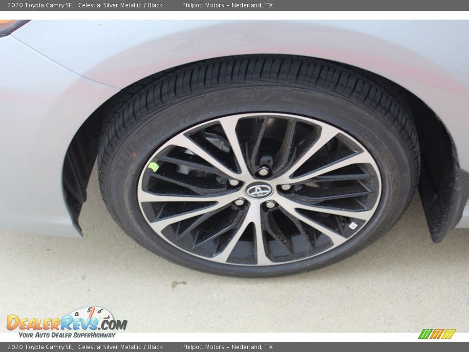 2020 Toyota Camry SE Celestial Silver Metallic / Black Photo #5