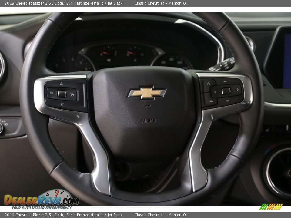 2019 Chevrolet Blazer 2.5L Cloth Sunlit Bronze Metallic / Jet Black Photo #7