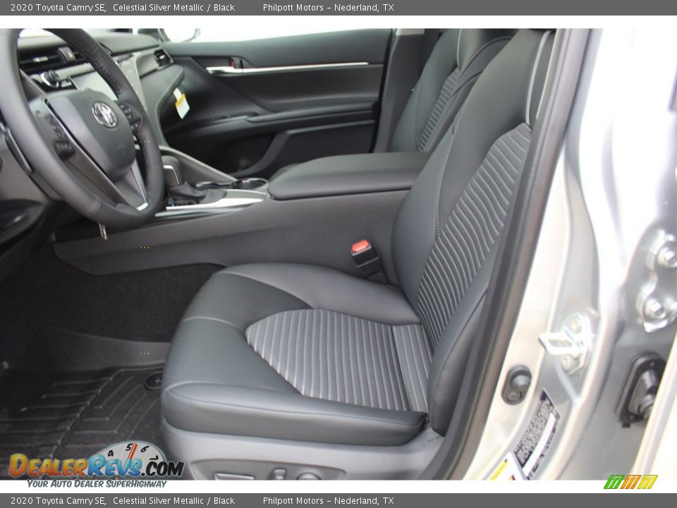 2020 Toyota Camry SE Celestial Silver Metallic / Black Photo #10
