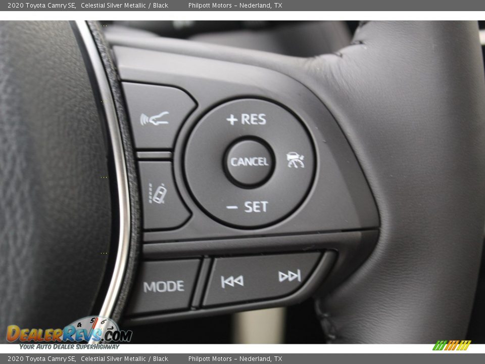 2020 Toyota Camry SE Celestial Silver Metallic / Black Photo #13
