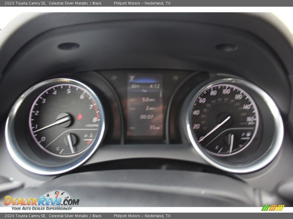 2020 Toyota Camry SE Celestial Silver Metallic / Black Photo #14