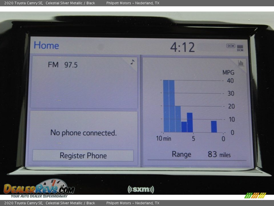 2020 Toyota Camry SE Celestial Silver Metallic / Black Photo #16