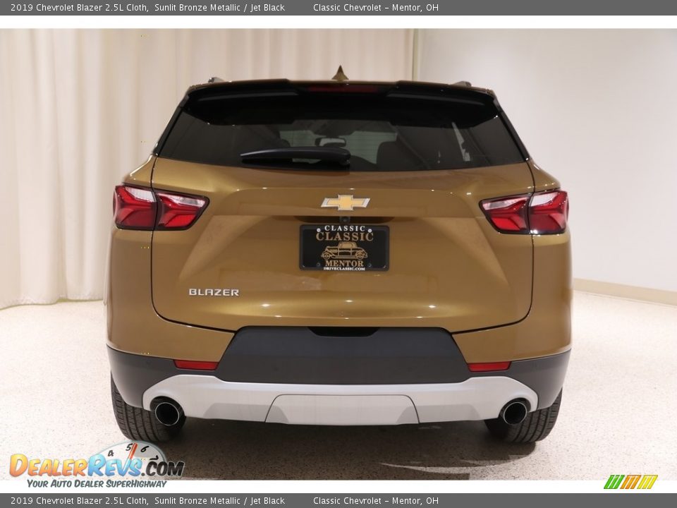2019 Chevrolet Blazer 2.5L Cloth Sunlit Bronze Metallic / Jet Black Photo #23