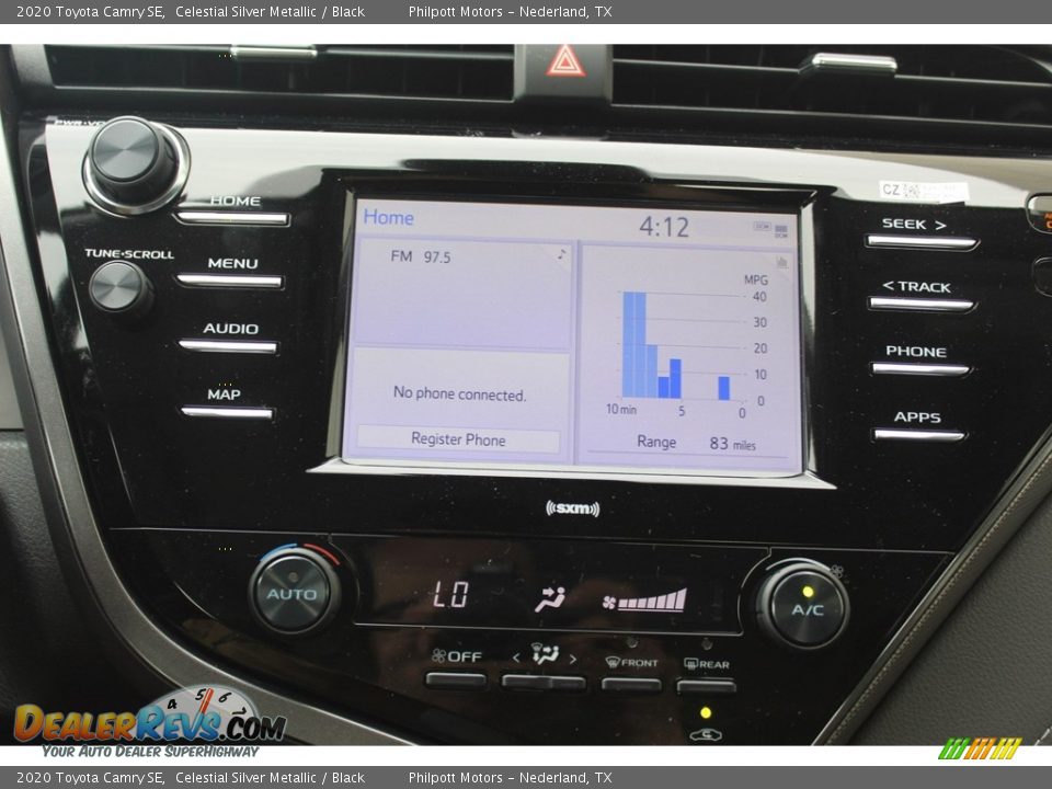 2020 Toyota Camry SE Celestial Silver Metallic / Black Photo #17