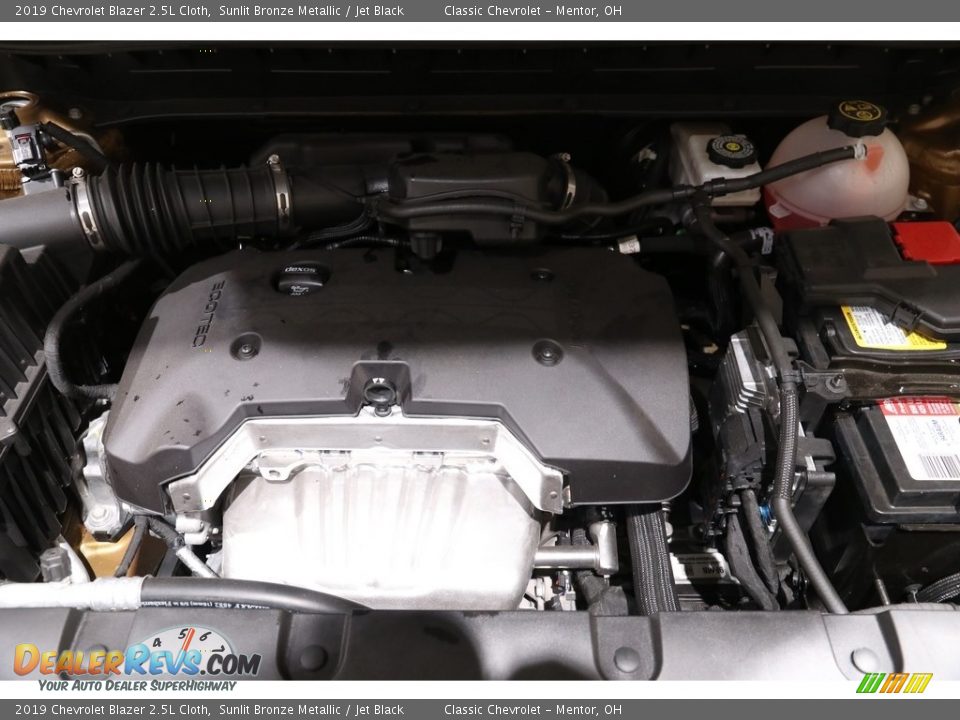 2019 Chevrolet Blazer 2.5L Cloth Sunlit Bronze Metallic / Jet Black Photo #24