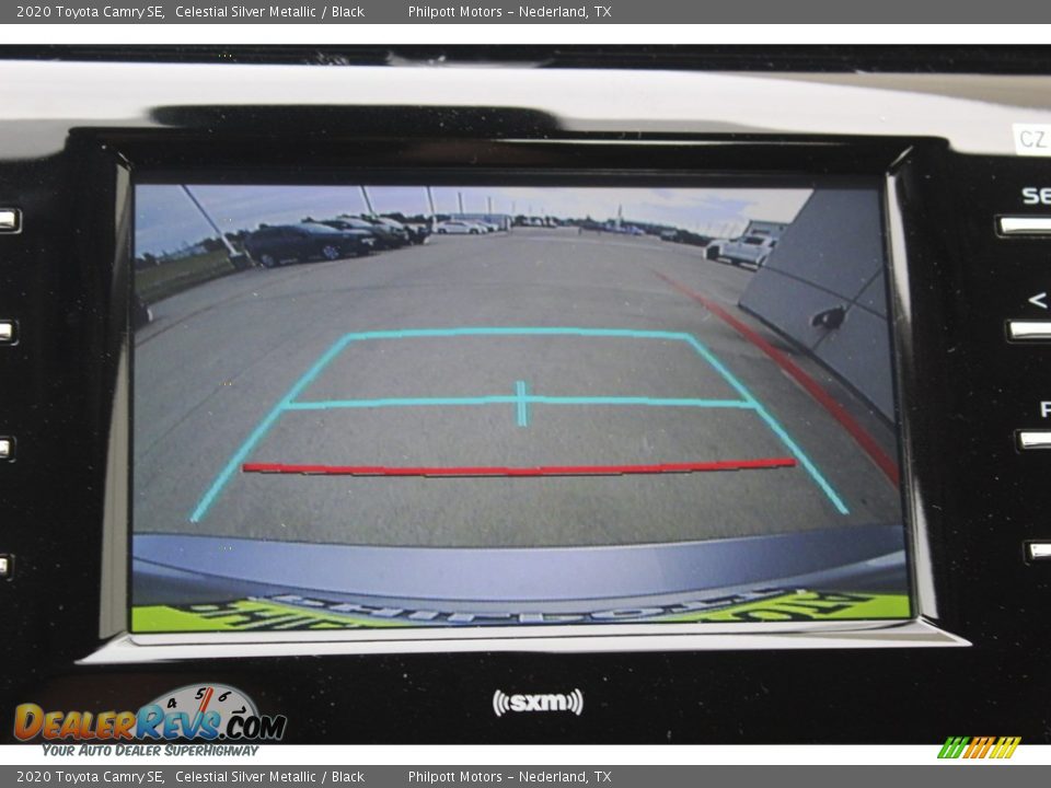 2020 Toyota Camry SE Celestial Silver Metallic / Black Photo #18