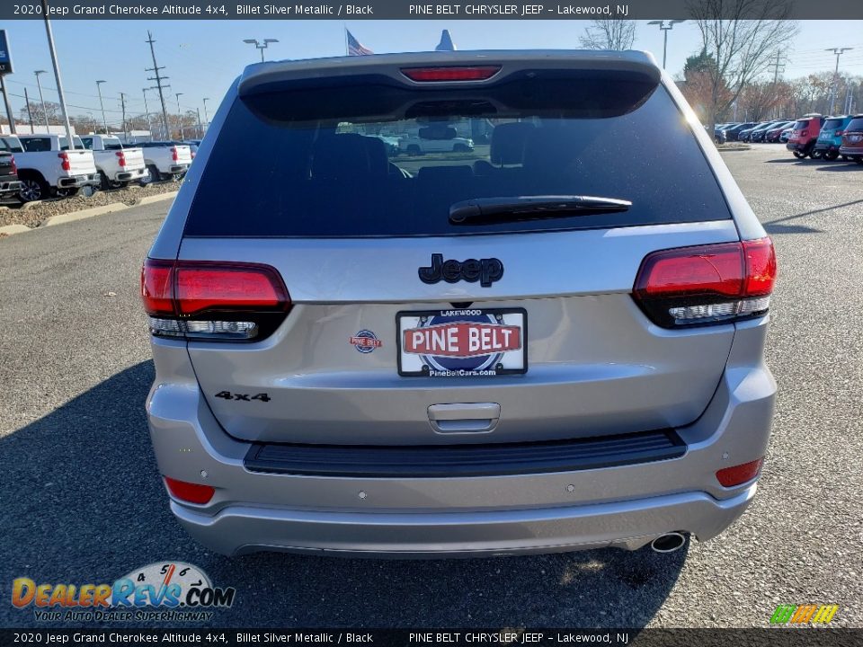 2020 Jeep Grand Cherokee Altitude 4x4 Billet Silver Metallic / Black Photo #5
