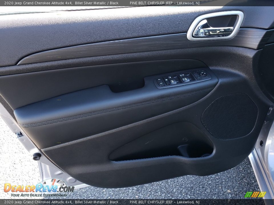 2020 Jeep Grand Cherokee Altitude 4x4 Billet Silver Metallic / Black Photo #8
